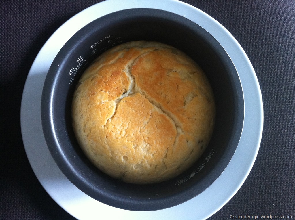 Rice cooker bread